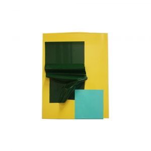 yellow green turquoise