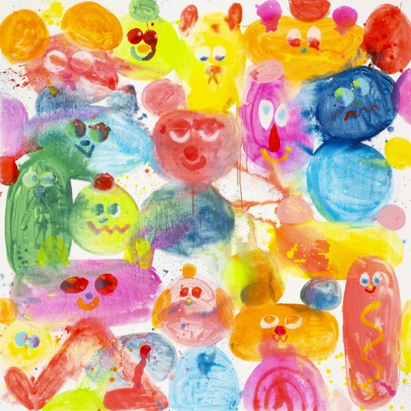 Spezi, 180 x 180 cm, Oil on canvas, 2024.