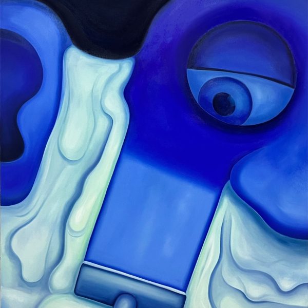 Wet Shave, 140 x 170 cm, Oil on canvas, 2024.