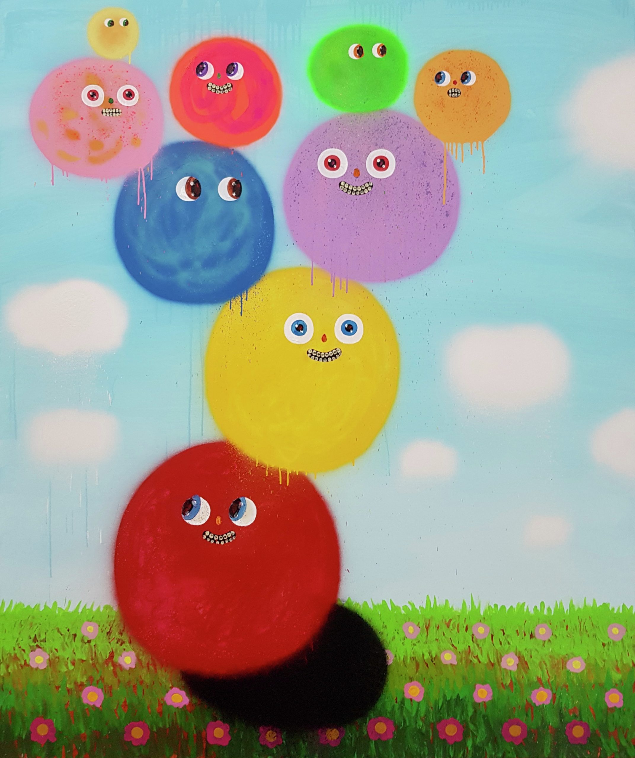 1_Monumento_para_combatir_la_tristeza_190x160cm_Mixed_on_canvas_2023