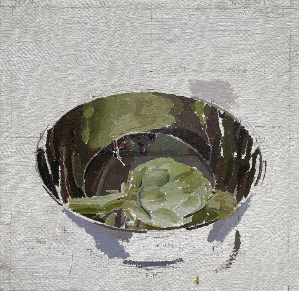 LA ALCACHOFA 31 x 32 cm - Eduardo Millan